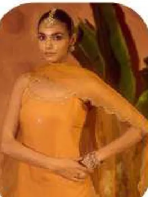 Mustard Orange Strappy Viscose Chanderi Kurta Set with Dupatta